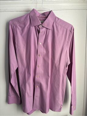 Eton Men's Long-Sleeve Dress Shirt in Lilac